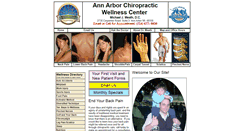 Desktop Screenshot of annarborchiropractic.com